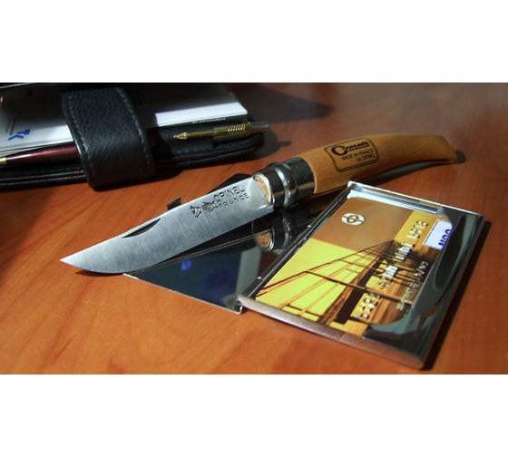 Филейный нож Opinel №12 рукоять из дерева бука 000518