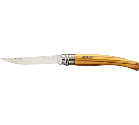 Филейный нож Opinel №10 рукоять оливковое дерево 000645