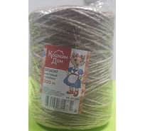Джутовый шпагат КОШКИН ДОМ моток 1250Текс, 200 м 50-15-320