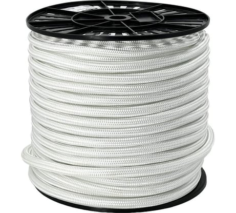 Полиамидный шнур STARFIX 8 мм, белый, 150 м SMP-93208-150