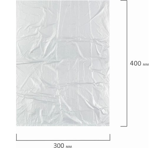 Фасовочные пакеты ЛАЙМА 30х40 см, 500 шт, ПНД, 15 мкм 605954