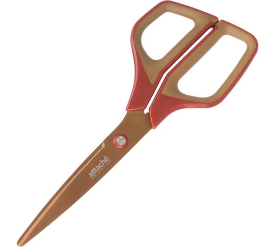 Ножницы Attache Selection 3D 210 мм, покрытие Titanium coffee, цвет кофе 604060