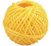 Шпагат полипропиленовый КУРС 1000 текс, 100 м желтый 68172