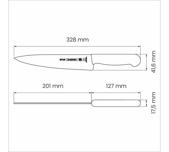 Нож для мяса TRAMONTINA Professional Master 20 см 24620/108-TR