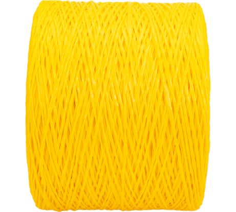 Полипропиленовый шпагат ЩИТ ПП, 1000 текс в бобине, 1.5 кг, желтый 66614