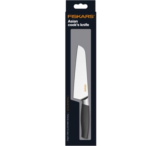 Азиатский поварской нож Fiskars 17 см FF+ 1015999