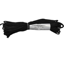 Шнур полиамидный АзотХимФортис паракорд диаметр 3.7 мм с сердечником 7 нитей, черный 10 м 77805