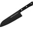 Нож кухонный Samura SHADOW Сантоку с покрытием Black-coating 175 мм, AUS-8, ABS пластик SH-0095/K 2