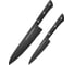 Набор из 2 ножей Samura SHADOW с покрытием Black-coating (21, 85), AUS-8, ABS пластик SH-0210/K 1