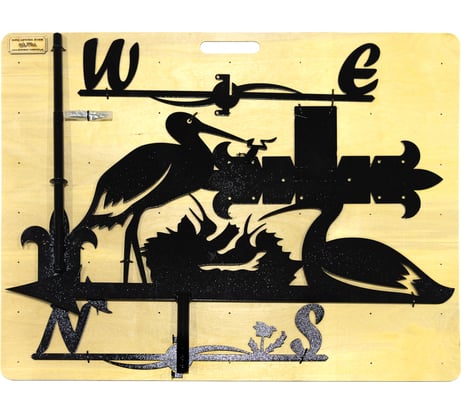 Флюгер PALITRA TECHNOLOGY Аисты 52927