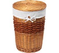 Плетеная корзина с крышкой WasserKRAFT Main WB-410-L