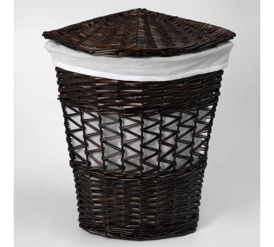 Плетеная корзина с крышкой WasserKraft Salm WB-270-L