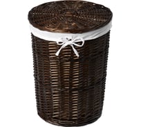 Плетеная корзина с крышкой WasserKRAFT Elbe WB-740-L