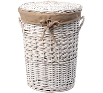 Плетеная корзина с крышкой WasserKraft Aller WB-106-L