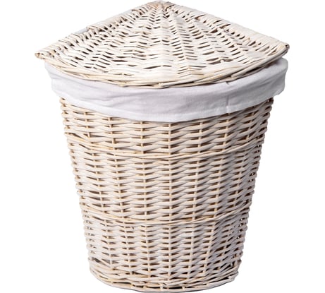 Плетеная корзина с крышкой WasserKraft Vils WB-560-L