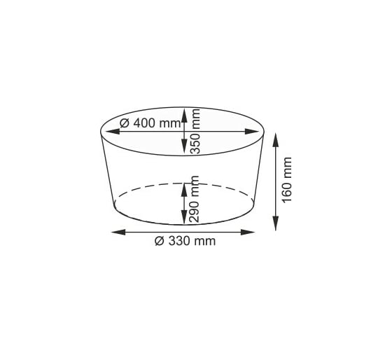 Плетеная корзина WasserKraft Rossel WB-280-M