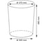 Плетеная корзина с крышкой WasserKraft Main WB-410-M 8