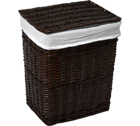 Плетеная корзина с крышкой WasserKraft Isar WB-130-M