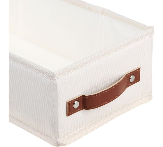 Складной короб VETTA Style с ручкой, полиэстер, полипропилен, 33x16.5x10 см 457-733