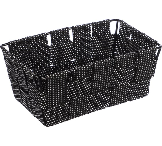 Корзина для хранения VETTA Шахматы, 17x10x6 см, полипропилен, металл 457-740 1