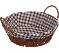 Плетеная корзинка VETTA Амелия 24x24x8 см 414-129