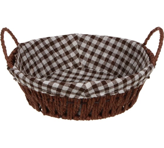 Плетеная корзинка VETTA Амелия 24x24x8 см 414-129