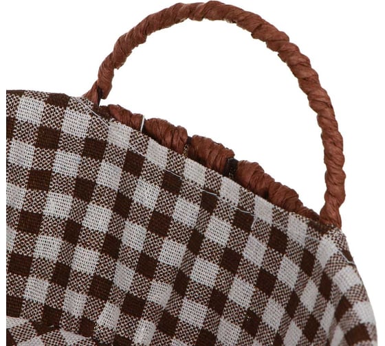 Плетеная корзинка VETTA Амелия 24x24x8 см 414-129