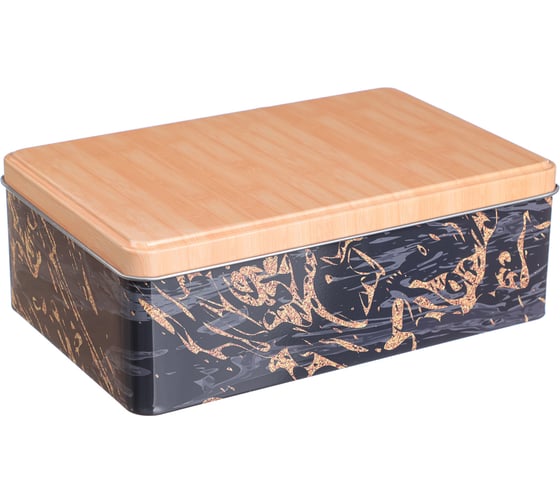 Коробка с крышкой VETTA металл, 20x13x7см 457-749