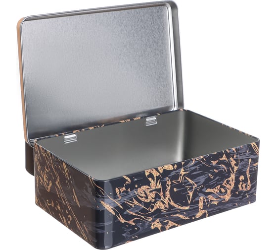 Коробка с крышкой VETTA металл, 20x13x7см 457-749