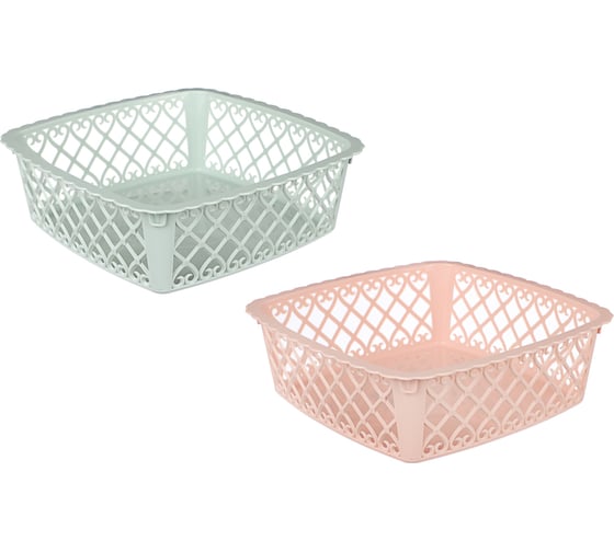 Корзина для хранения VETTA 20x20x6.5 см 414-167 1