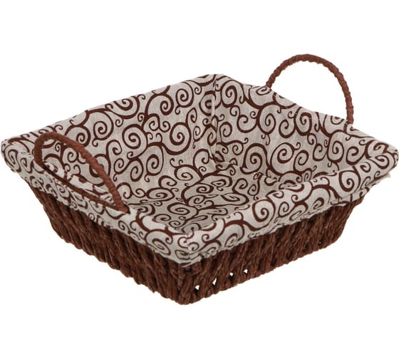 Плетеная корзинка VETTA Амелия 22x22x8 см 414-127 1