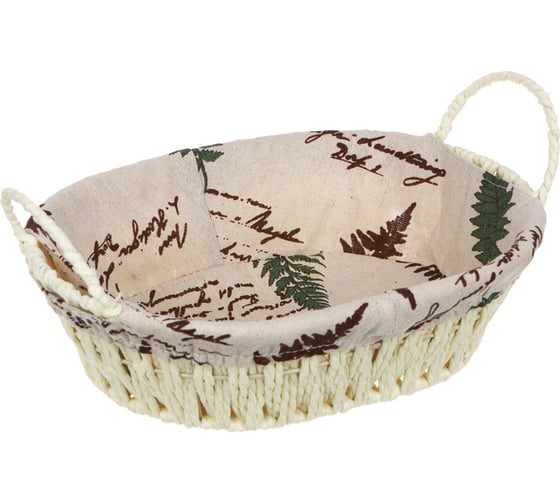 Плетеная корзинка VETTA Амелия 27x20x8 см 414-128