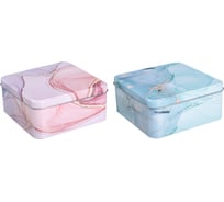 Коробка с крышкой VETTA металл, 15x15x7 см 457-747