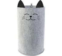 Органайзер для хранения Eva "Корзинка "FUNNY" Котик", 30x30x48 см, 29 л Я4722