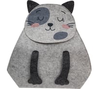 Органайзер для хранения Eva "Корзинка "FUNNY" Котун-толстун", 42x24x58, 15 л Я47701