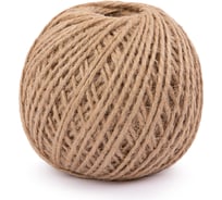 Шпагат джутовый Gamma ШД6 100% джут 1.1 мм 100 м 109 я суровый 707006