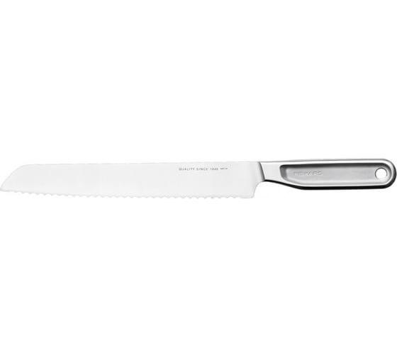 Нож для хлеба FISKARS 22 см, цельнометаллический, All Steel 1062883