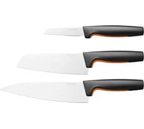 Набор ножей FISKARS 3 шт., пластиковый блок FF 1057555