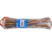 Вязаный шнур Tech-Krep ПП 8 мм с сердечником, цветной, 100 м 140317