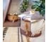Корзина для хранения Natural House Бразилия Д470 Ш470 В330, натуральный, шоколадный UC-243 XL 4