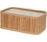 Корзина стеллажная Natural House Бамбук Д250 Ш150 В100, натуральный Shan-04 1