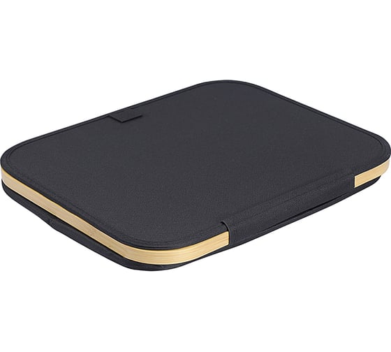 Корзина для белья Smart Solutions Neat Low, 40x33x20 см, черная SS0000156