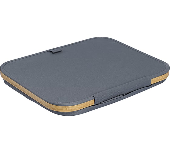 Корзина для белья Smart Solutions Neat Low, 40x33x20 см, серая SS0000155