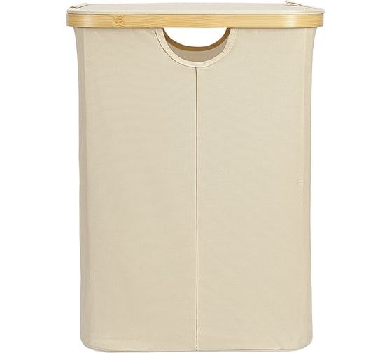 Корзина для белья Smart Solutions Neat Mid, 40x33x43 см, молочная SS0000151