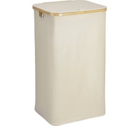 Корзина для белья Smart Solutions Neat Tall, 41x35x74 см, молочная SS0000148