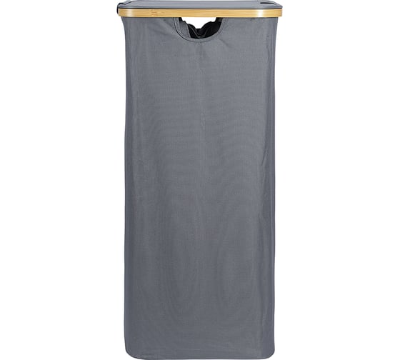 Корзина для белья Smart Solutions Neat Tall, 41x35x74 см, серая SS0000149