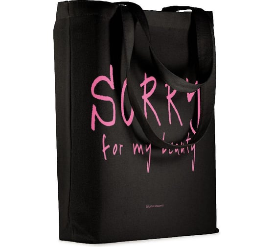 Сумка-шоппер Bruno Visconti BLACK SORRY 34x36 см, 16-004-02/13 1685377