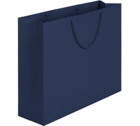 Пакет подарочный Комус Ample L, синий, арт.7530.40 1108521
