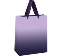Подарочный пакет MESHU 23х18х10 см, Duotone. Purple gradient, отд. фол, MS45808 MS_45808