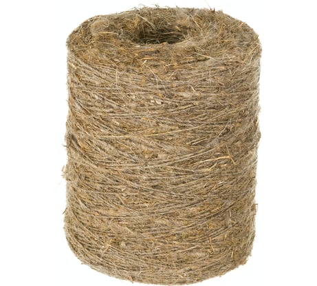 Растительный шпагат Рыжий кот бобина лён, D1.4мм, 225м 082280